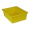 Romanoff Double Stowaway Storage Tote Tray, Yellow, Polypropylene, 3 PK 13103 - alternate 2
